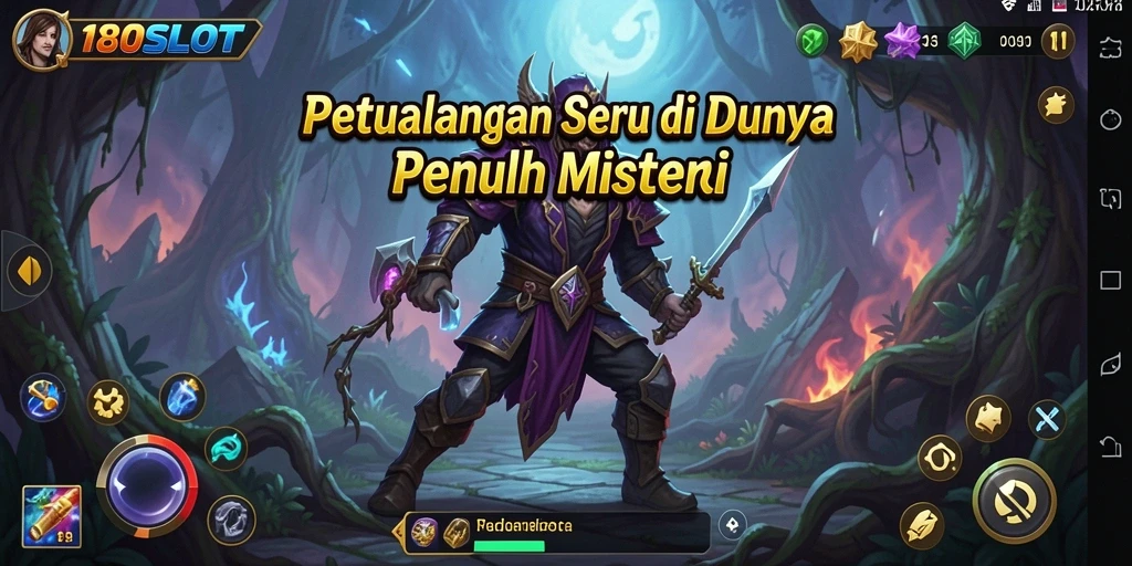 Gameplay seru dengan tantangan mendebarkan di 180SLOT.