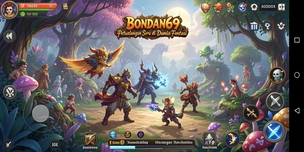 Screenshot utama BONDAN69 menampilkan aksi seru dalam gameplay petualangan.