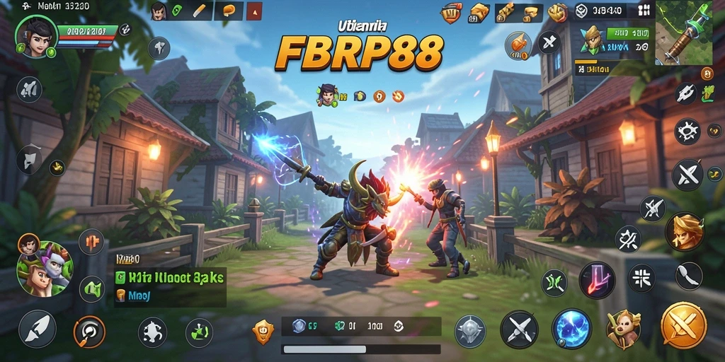 Tampilan utama FBRP88 dengan fitur utilitas yang lengkap.