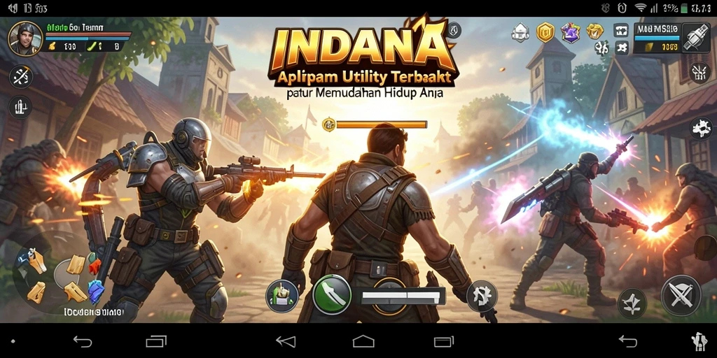 Tampilan antarmuka utama INDAAA yang intuitif dan mudah digunakan.