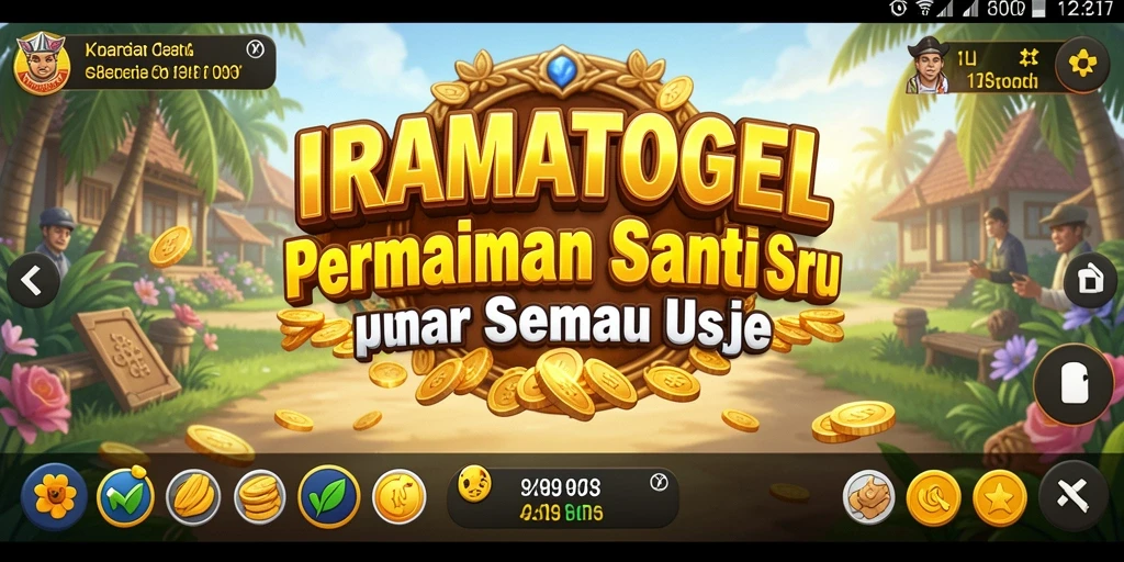 Tampilan gameplay IRAMATOGEL yang seru dan menawan.