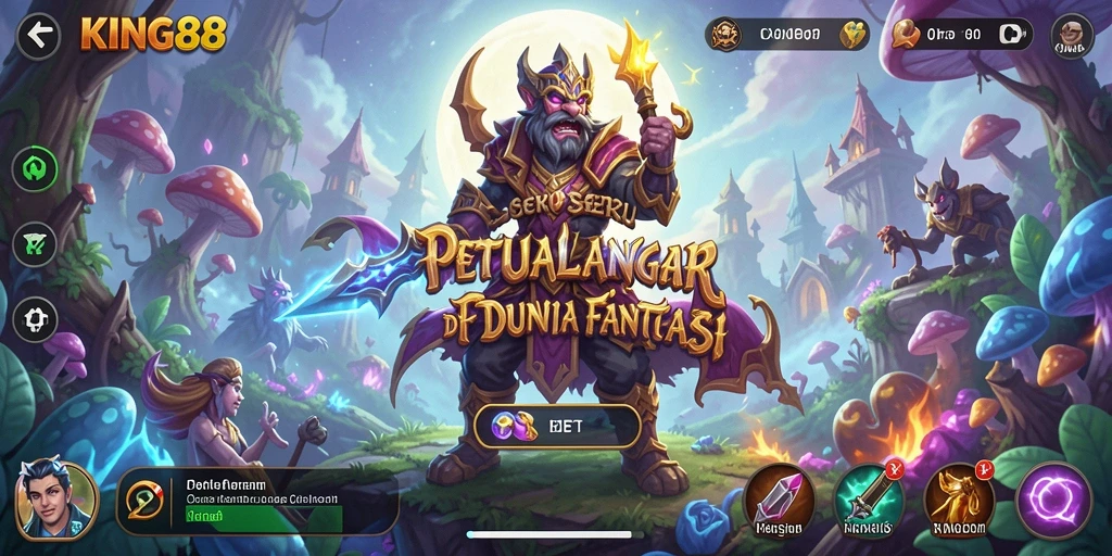Gameplay petualangan mendebarkan di KING88.