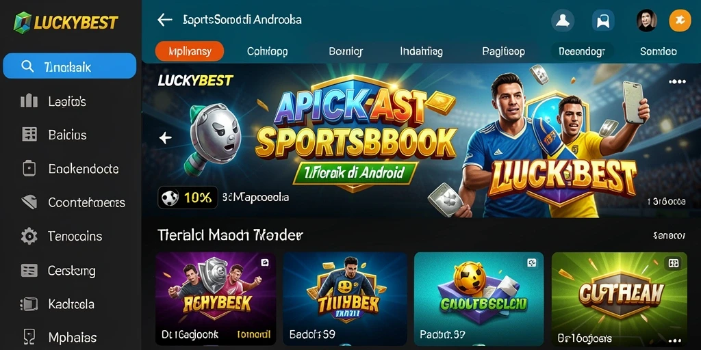 Tampilan gameplay LUCKYBEST yang menarik dan interaktif.