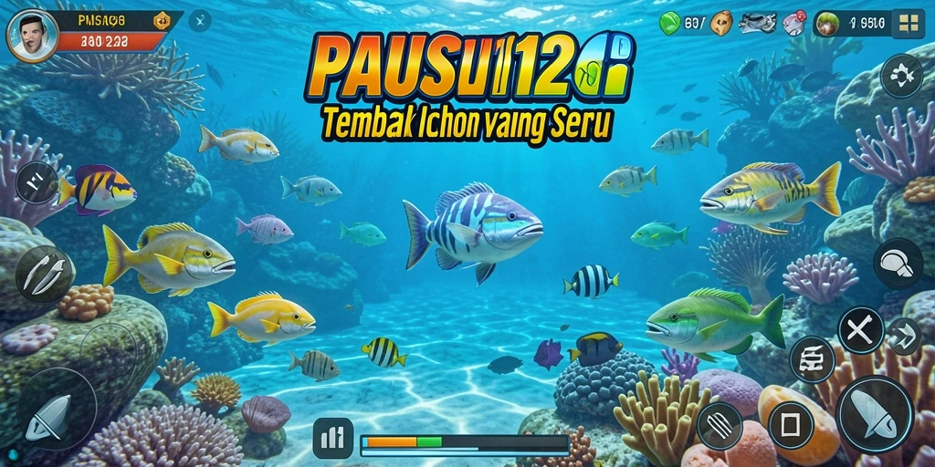Gameplay seru dari PAUS123 dengan aksi menembak ikan.