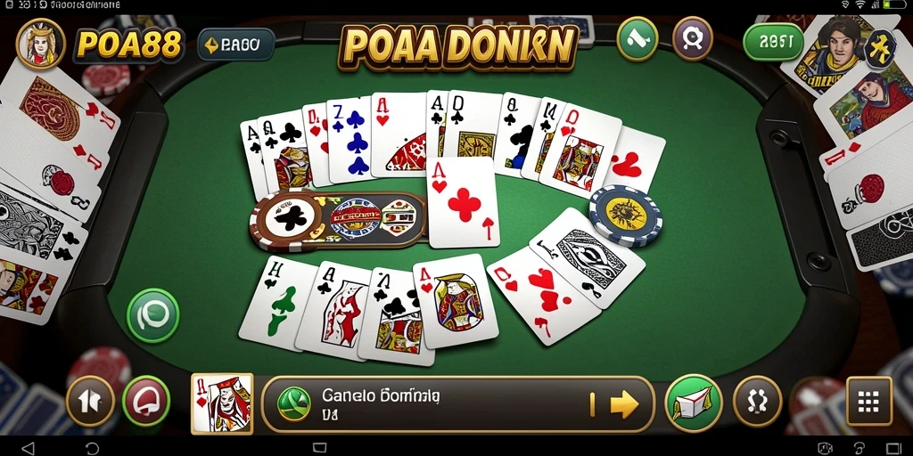 Tampilan gameplay seru pada POA88 yang menarik dan interaktif.