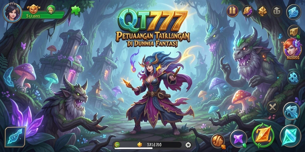 Screenshot permainan QT777 menampilkan aksi petualangan yang mendebarkan.