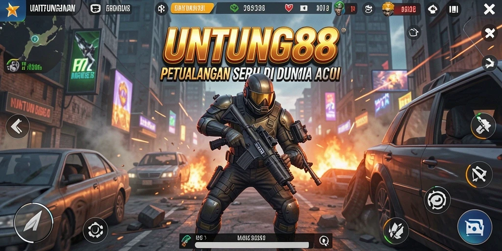 Tampilan gameplay action UNTUNG88 yang mengasyikkan dan penuh tantangan.